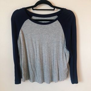 American Eagle Soft and Sexy baseball tee